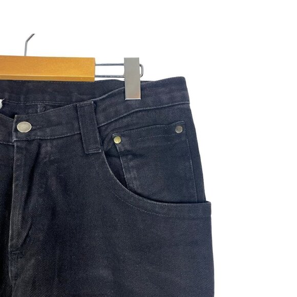 Philippe Dubuc Men's Black Slim Straight Leg Denim Jeans US 32 - Picture 4 of 11